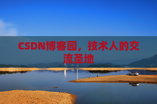 CSDN博客园，技术人的交流圣地